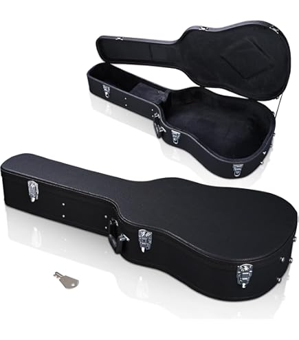 Amazon.com: Recording King CG-044K-D Vintage Hardshell Case